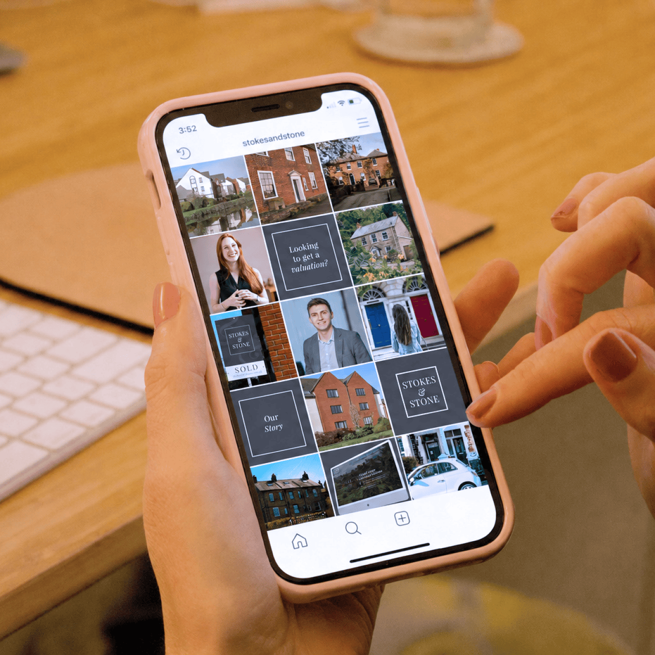 Digital marketing for estate agents including social media, content creation and property promotion.